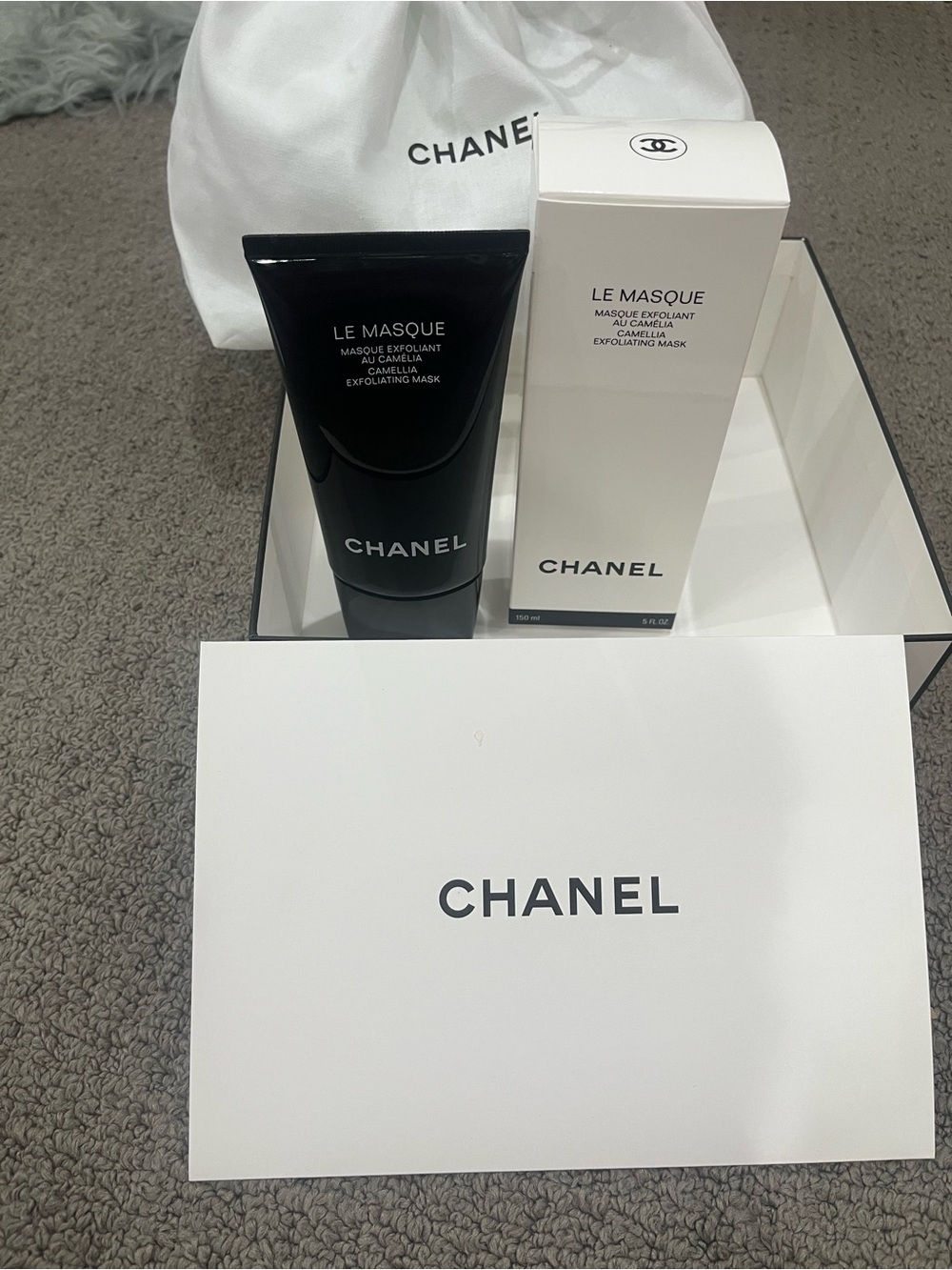 Chanel LE MASQUE Camellia Exfoliating Mask 150ml / 5 Fl.oz New In Box Sealed